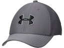 アンダーアーマー キャップ キッズ 男の子 女の子 ボーイズ グレー ロゴ ブリッツィング 3.0 Under Armour Boy's Blitzing 3.0 Cap Graphite/Steel/Black 送料無料