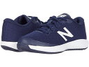 (取寄)ニューバランス ボーイズ キッズ KC996v4 テニス (リトル キッズ/ビッグ キッズ) New Balance Boy's Kids KC996v4 Tennis (Little Kid/Big Kid) Navy/White