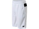 j[oX n[tpc LbY RA bV V[c zCg New Balance Kids Core Mesh Shorts (Big Kids) Munsell White