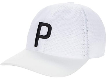 (取寄)プーマ ゴルフ メンズ ブリーザー P 110 スナップバック キャップ PUMA Golf Men's Breezer P 110 Snapback Cap Bright White