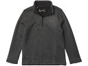 (取寄)アンダーアーマー ボーイズ キッズ セーター フリース 1/2 ジップ (ビッグ キッズ) Under Armour Boy's Kids Sweater Fleece 1/2 Zip (Big Kids) Black/Pitch Gray