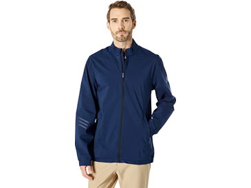 (取寄)アディダス メンズ リサイクル マテリアルズ レイン ジャケット adidas Golf Men's Provisional Recycled Materials Rain Jacket Collegiate Navy