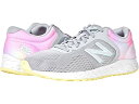 (取寄)ニューバランス ガールズ キッズ アリシ v2 (ビッグ キッズ) New Balance Girl's Kids Arishi v2 (Big Kid) Light Aluminum/Pink Lemonade