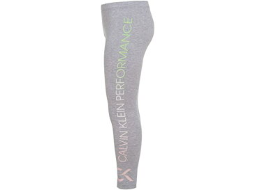 (取寄)カルバンクライン ビッグ ガールズ パフォーマンス レギンス Calvin Klein Big Girls' Performance Leggings S21 Gradiant Grey