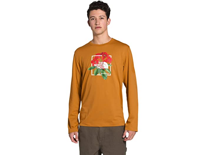 (取寄)ノースフェイス ヒマラヤ ボトル ソース ロング スリーブ ティー The North Face Himalayan Bottle Source Long Sleeve Tee Citrine Yellow 送料無料