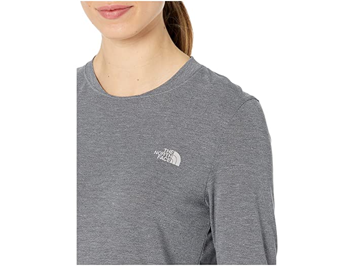 (取寄)ノースフェイス レディース ワンダー ロング スリーブ The North Face Women's Wander Long Sleeve TNF Medium Grey Heather