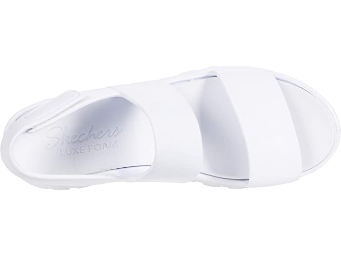 (取寄) スケッチャーズ レディース フォーミーズ フットステップス - ブリージー フィールズ SKECHERS women Foamies Footsteps - Breezy Feels White