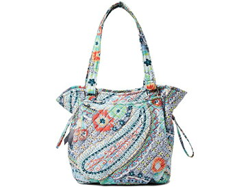 (取寄) ヴェラ ブラッドリー レディース グレンナ サッチェル Vera Bradley women Glenna Satchel Citrus Paisley - Recycled Cotton