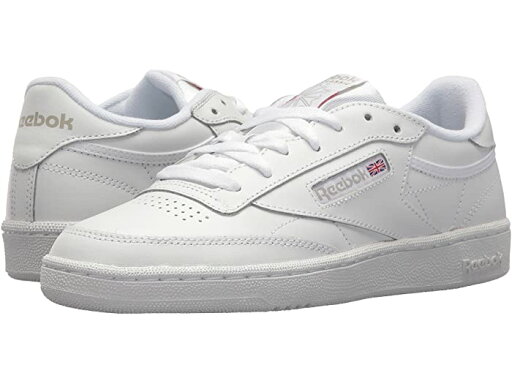 (取寄) リーボック ライフスタイル レディース クラブ シー 85 Reebok Lifestyle women Club C 85 White/Light Grey (取寄) リーボック ライフスタイル レディース クラブ シー 85 Reebok Lifestyle women Club C 85 White/Light Grey
