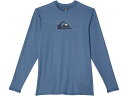 (取寄) クイック シルバー キッズ ボーイズ ソリッド ストリーク ロング スリーブ (ビッグ キッズ) Quiksilver Kids boys Quiksilver Kids Solid Streak Long Sleeve (Big Kids) Bering Sea