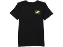 (取寄) クイック シルバー キッズ ボーイズ 1 ビート T-シャツ (ビッグ キッズ) Quiksilver Kids boys Quiksilver Kids Echoed Beat T-Shirt (Big Kids) Black