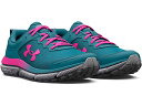 () A_[A[}[ V[Y LbY AT[g 10 Under Armour Kids girls Assert 10 (Big Kid) Glacier Blue/Halo Gray/Rebel Pink