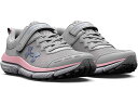 (取寄) アンダーアーマー シューズ キッズ アサート 10 オルタネイト クロージャー Under Armour Kids girls Assert 10 Alternate Closure (Little Kid) Halo Gray/Pink Sugar/Iridescent