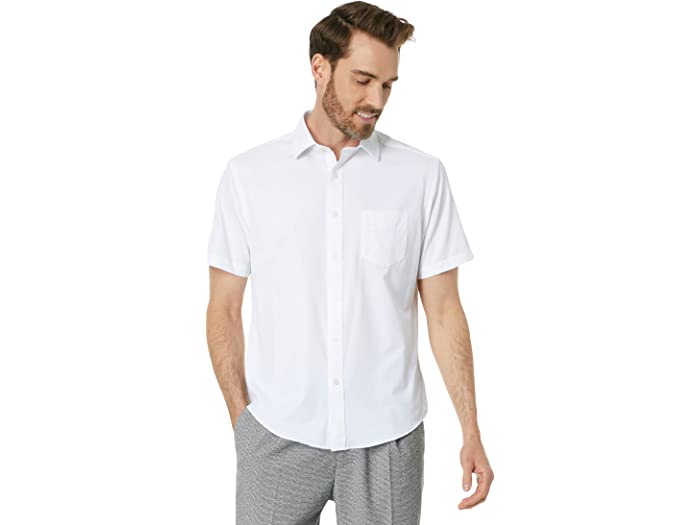 (取寄) アンタックイット メンズ ジロンド ショート スリーブ シャツ UNTUCKit men UNTUCKit Gironde Short Sleeve Shirt White