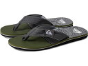 (取寄) クイックシルバー メンズ モロカイ レイバック リ Quiksilver men Quiksilver Molokai Layback II Black/Green/Grey