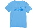 (取寄) ラコステ キッズ キッズ ショート スリーブ クルー ネック クラブ T-シャツ (トドラー/リトル キッズ/ビッグ キッズ) Lacoste Kids kids Lacoste Kids Short Sleeve Crew Neck Club T-Shirt (Toddler/Little Kids/Big Kids) Ethereal