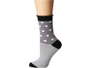 (取寄) プラッシュ レディース シン ロールド フリース ソックス Plush women Plush Thin Rolled Fleece Socks Charcoal Multi