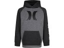 (取寄) ハーレー キッズ ボーイズ アイコン グラフィック プルオーバー ブーディ (ビッグ キッズ) Hurley Kids boys Hurley Kids Icon Graphic Pullover Hoodie (Big Kids) Charcoal Heather