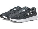 (取寄) アンダーアーマー シューズ レディース サージ 3 Under Armour women Surge 3 Pitch Gray/White/White