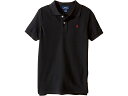 (取寄) ラルフローレン キッズ ボーイズ コットン メッシュ ポロ シャツ (リトル キッズ) Polo Ralph Lauren Kids boys Cotton Mesh Polo Shirt (Little Kids) Polo Black