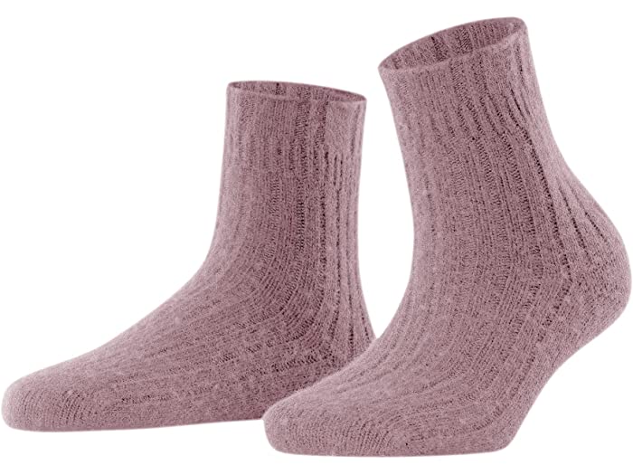 () t@P fB[X JV~A uh u xbh \bNX Falke women Falke Cashmere Blend Rib Bed Socks Brick