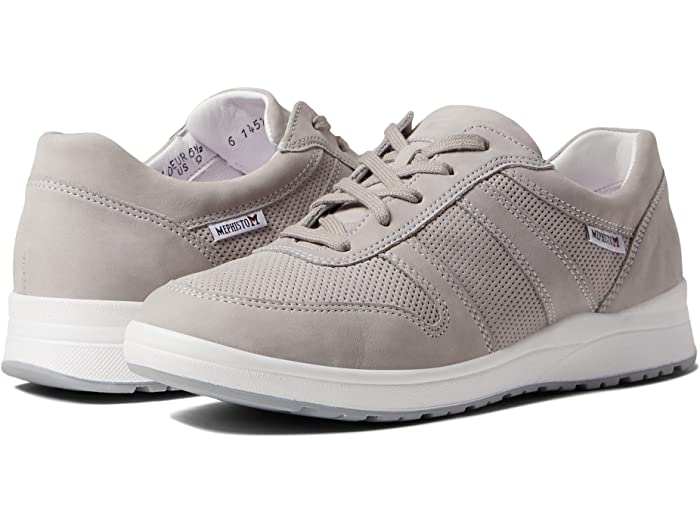 () ե ǥ ٥å ѡ Mephisto women Rebeca Perf Light Grey Buckso...