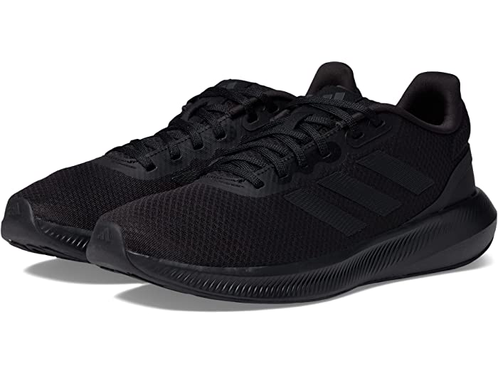 (取寄) アディダス スニーカー ランニングシューズ メンズ ランファルコン 3.0 大きいサイズ adidas Running Men Runfalcon 3.0 Black/Black/Carbon