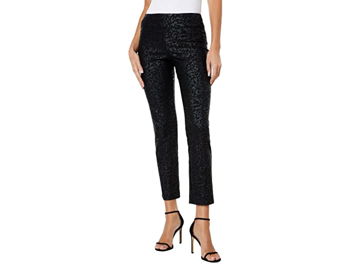 () NCW[ [ fB[X v-I AN pc Krazy Larry women Krazy Larry Pull-On Ankle Pants Black Animal