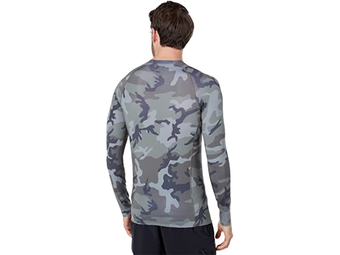 (取寄) ルーカ メンズ L/S ラッシュガード RVCA men L/S Rashguard Camo