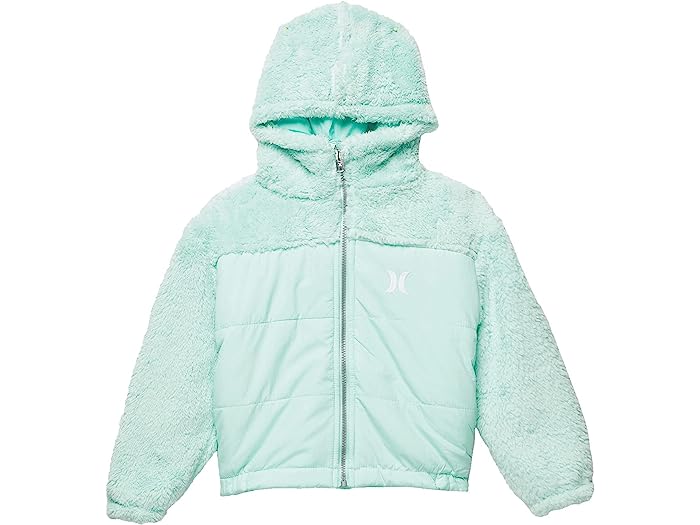 (取寄) ハーレー キッズ ガールズ シェルパ ナイロン ジャケット (リトル キッズ) Hurley Kids girls Hurley Kids Sherpa Nylon Jacket..