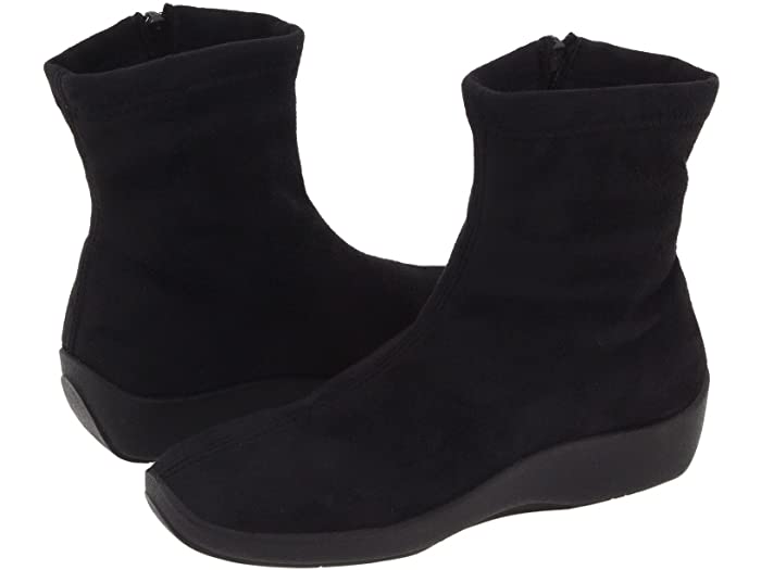 アルコペディコ スニーカー レディース (取寄) アルコペディコ レディース L8 Arcopedico women Arcopedico L8 Black Faux Suede