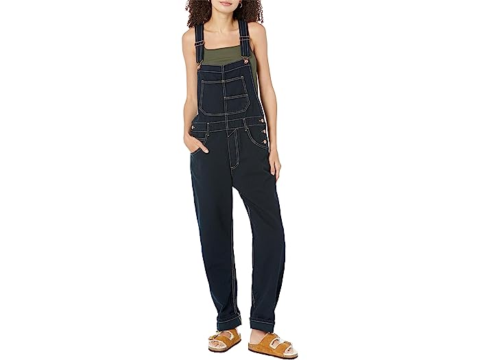 () ե꡼ԡץ ǥ   ե꡼  ǥ˥ С Free People women Free People We The Free Ziggy Denim Overalls Blue Black