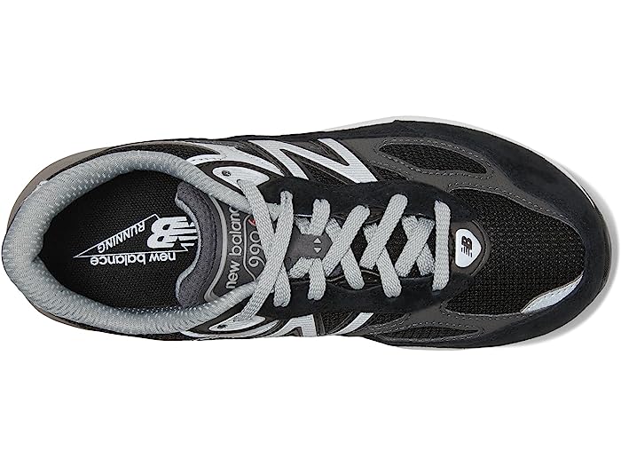 (取寄) ニューバランス キッズ スニーカー ジュニア 子供 靴 990 v6 New Balance Kids boys 990 v6 (Little Kid) Black/Silver 2