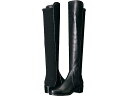 (取寄) スチュアート ワイツマン レディース リザーブ ニー ハイ ブーツ Stuart Weitzman women Stuart Weitzman Reserve Knee High Boots Black Nappa/Stretch Gabardine