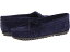 (取寄) ミネトンカ レディース キルティ スエード モック Minnetonka women Minnetonka Kilty Suede Moc Hardsole Navy Suede