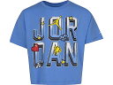 (取寄) ジョーダンキッズ ガールズ チルドレンズ デイ エモジ ティー (リトル キッズ/ビッグ キッズ) Jordan Kids girls Jordan Kids Children's Day Emoji Tee (Little Kids/Big Kids) University Blue