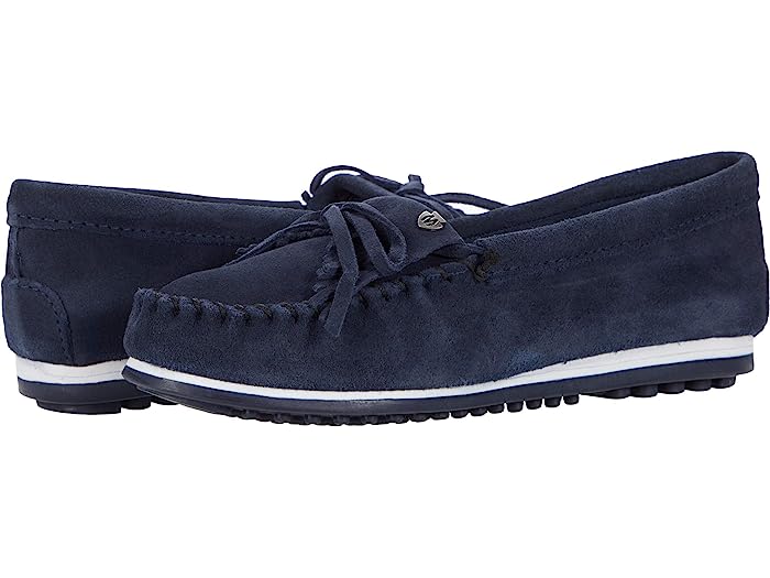 ミネトンカ (取寄) ミネトンカ レディース キルティ プラス Minnetonka women Minnetonka Kilty Plus Navy Suede