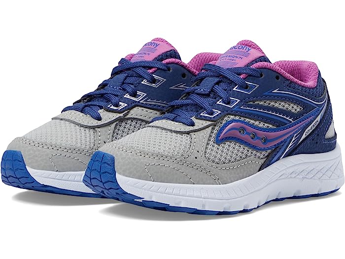 取寄 サッカニー キッズ ガールズ コーヒージョン 14 LTT リトル キッド/ビッグ キッド Saucony Kids girls Saucony Kids Cohesion 14 LTT Little Kid/Big Kid Navy/Grey/Grape