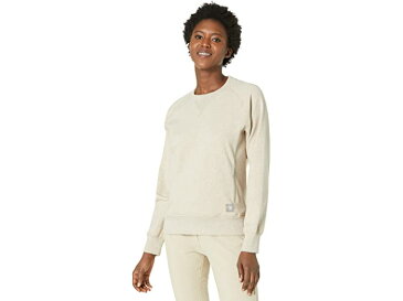 (取寄) アリアット レディース リーバー ワークマン ウォッシュド フリース スウェットシャツ Ariat women Rebar Workman Washed Fleece Sweatshirt Oatmeal Heather