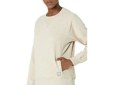 (取寄) アリアット レディース リーバー ワークマン ウォッシュド フリース スウェットシャツ Ariat women Rebar Workman Washed Fleece Sweatshirt Oatmeal Heather