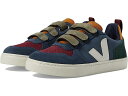 () FW LbY LbY X[ V-10 XG[h (g Lbh/rbO Lbh) VEJA Kids kids VEJA Kids Small V-10 Suede (Little Kid/Big Kid) Multicolor/Nautico