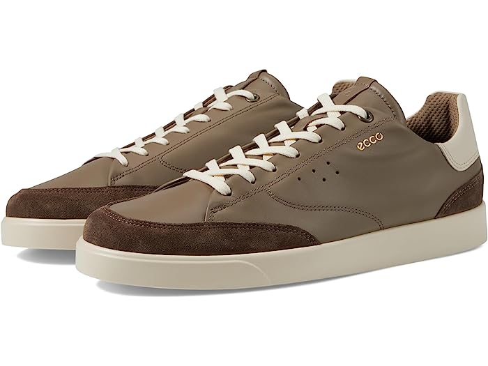 ()   ȥ꡼ 饤  ˡ ECCO men ECCO Street Lite Court Sneaker Dark Clay/Taupe/Limestone