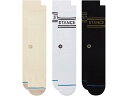 () X^X x[VbN 3-pbN N[ Stance Stance Basic 3-Pack Crew Oatmeal