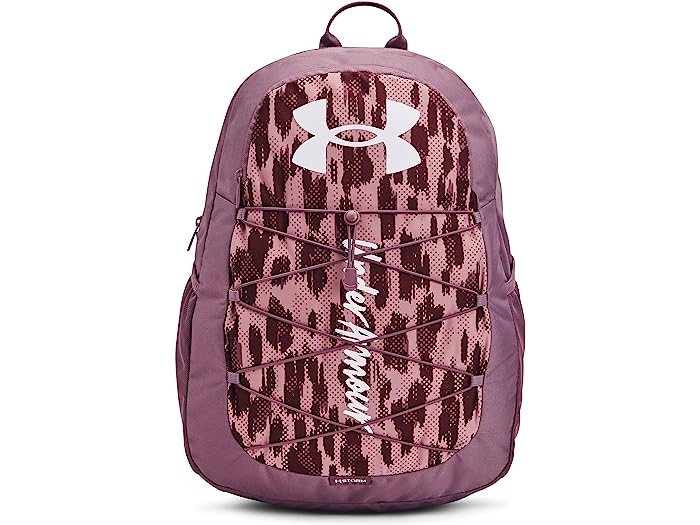 () A_[A[}[ nbX X|[c bN obNpbN Under Armour Hustle Sport Backpack Misty Purple/White