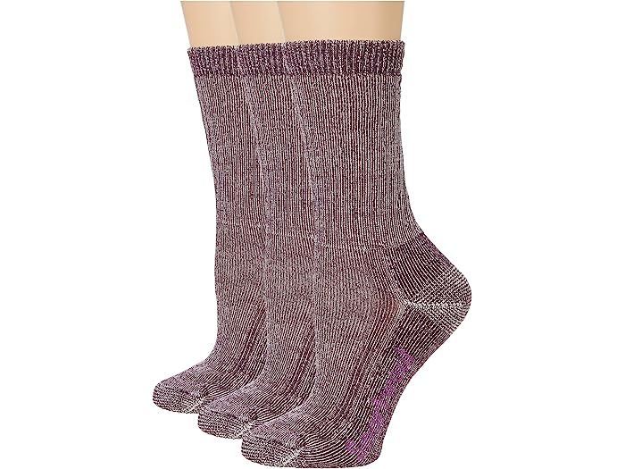 () X}[gE[ fB[X NVbN nCN t NbV N[ 3-pbN Smartwool women Smartwool Classic Hike Full Cushion Crew 3-Pack Bordeaux