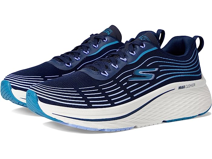 (取寄) スケッチャーズ スニーカー レディース マックス クッショニニグ エリート 2.0 SKECHERS women Max Cushioning Elite 2.0 Navy/Teal