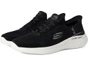(取寄) スケッチャーズ スニーカー メンズ バウンダー 2.0 エマージド ハンズフリー スリップインズ SKECHERS men Bounder 2.0 Emerged Hands Free Slip-Ins Black/White