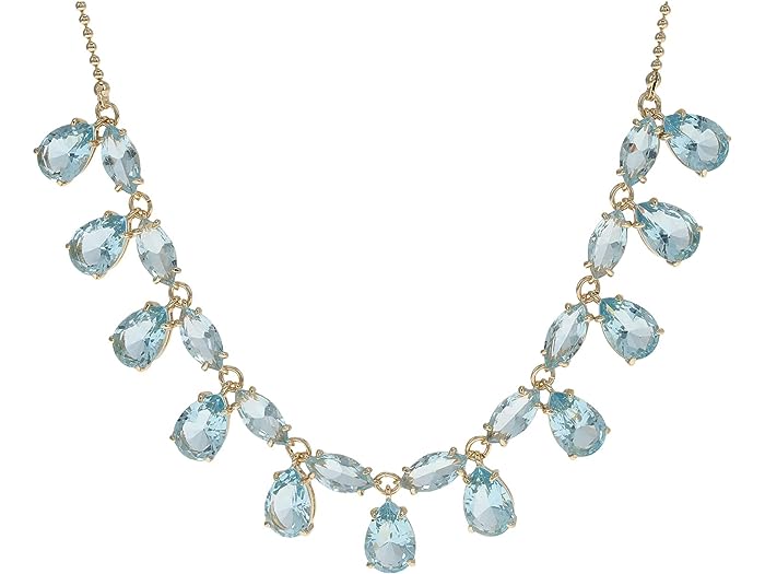 () [ t[ fB[X t^ lbNX LAUREN Ralph Lauren women LAUREN Ralph Lauren Frontal Necklace Gold/Blue Multi