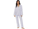 () xbhwbhpW}Y fB[X O X[u NVbN pW} Zbg Bedhead PJs women Bedhead PJs Long Sleeve Classic Pajama Set Blue 3-D Stripe