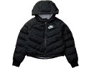 (取寄) ナイキ キッズ ガールズ シンセティック フィル フーデット ジャケット Nike Kids Synthetic Fill Hooded Jacket Black/White/White